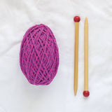 Discover Knitting: Scarf Kit - Pink/Violet