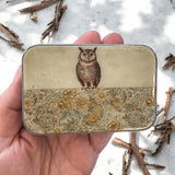 Owl Notions Tin: Large
