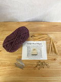 Knitting Kit: Beanie: Chestnut