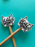 Black and White Paw Cat