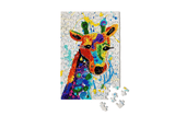 Rainbow Giraffe Mini Jigsaw Puzzle