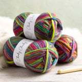 Cheeky Chunky Twist Yarn 100g Ball: Rainbow