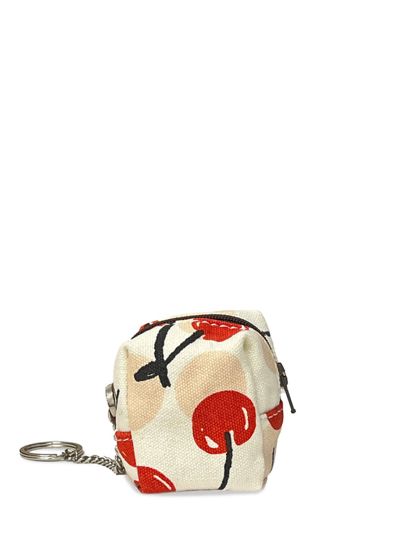 Cube Key Ring, Cherries