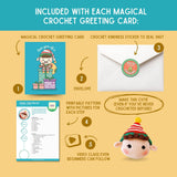 Christmas Card & Elf Crochet Pattern: Elf Card & Crochet Pattern