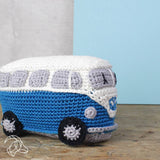 DIY Crochet Kit - Retro Van Blue