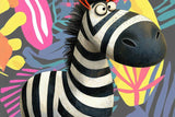 Color Clash - Zoo Zebra Botanical Gardens Souvenir Puzzle