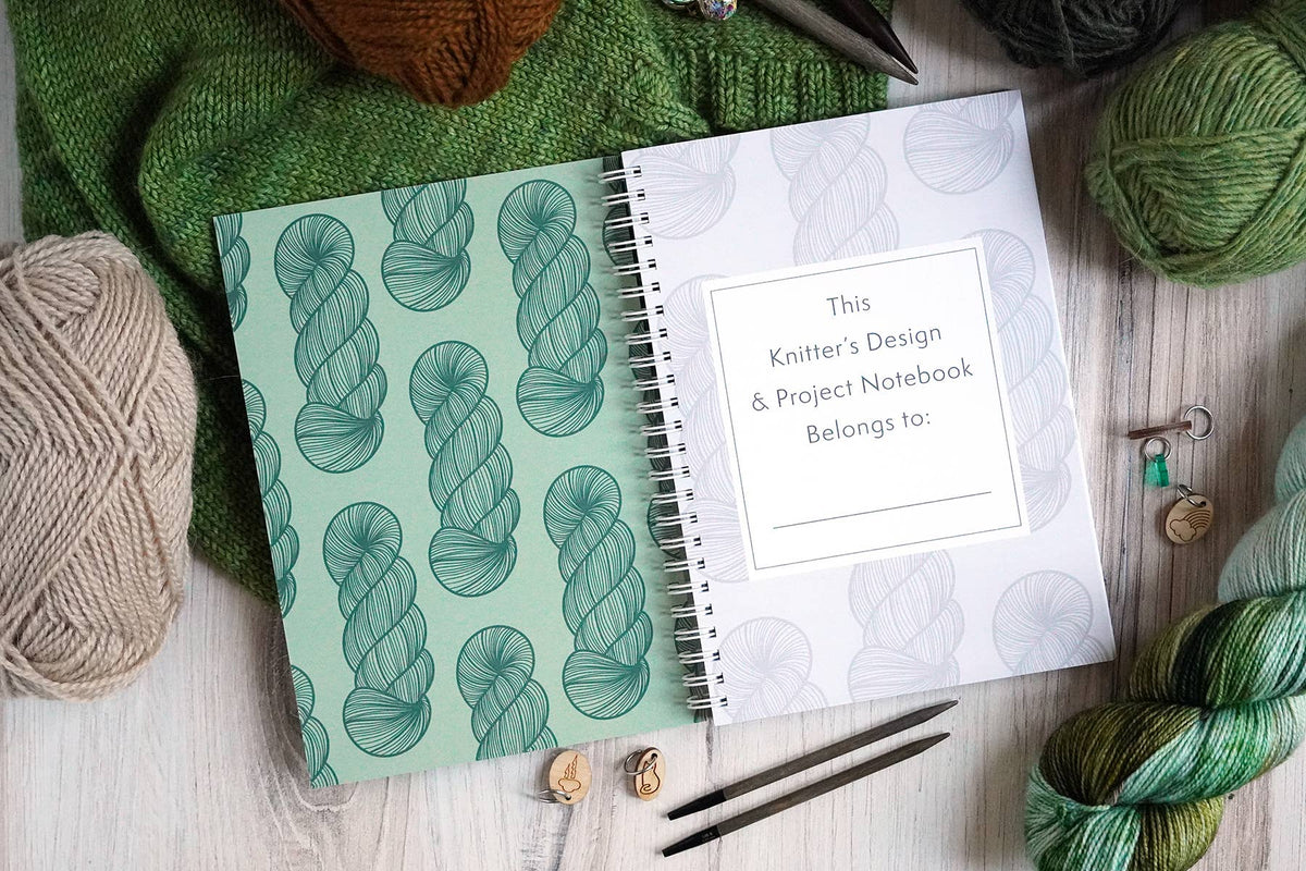 The Knitter's Design & Project Notebook / Forest – Sweet Pea Fiber