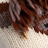 Highland Cow Cushion Cover Easy Knitting Kit