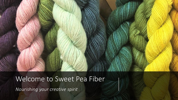 New and Restocked – Sweet Pea Fiber