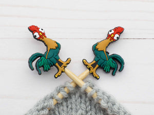 Rooster | Stitch Stoppers Point Protectors Knitting