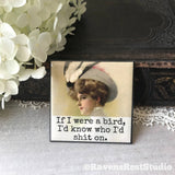 If I Were A Bird, I'd Know... Fridge Magnet. 320