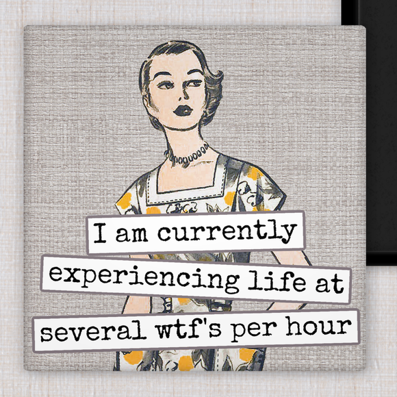 MAGNET. I Am Currently Experiencing Life At Several wtf's...