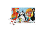 Odd Bird Out - Penguin Tropical Birds Zoo Puzzle Gift Budgie