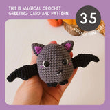 Everyday Card & Bat Crochet Pattern: Greeting Card & Crochet Pattern