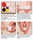 Kokeshi Dolls Felting Kit