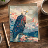 Bald Eagle - Recycled Blank Notecard for Bird Lovers