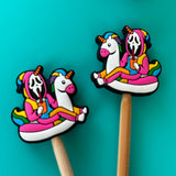 Ghostface pool float