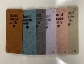 Handmade Leather Tags-Vertical