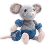 DIY Crochet Kit - Eddy Mouse