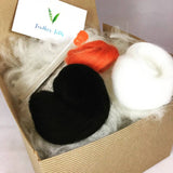 Penguin - Needle Felting Kit: Without Foam