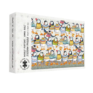 Woolly Puffins 1000 Piece Boxed Jigsaw