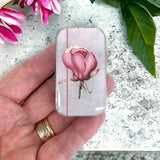 Pink Magnolia Notions Tin: Small