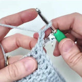 Little Dog Circle Chain Row Counter: Small (up to US 4 needle / E hook)