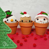 DIY Crochet Kit - Mini Gingerbread Man