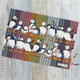 Stripey Puffins 1000 Piece Boxed Jigsaw