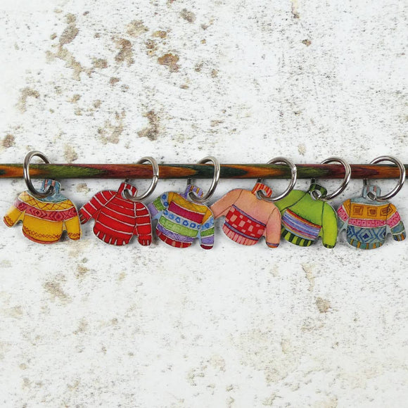 Jumper Stitch Markers (Set of 6)