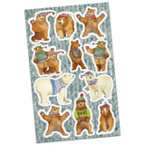 Woolly Bears Sticker Set