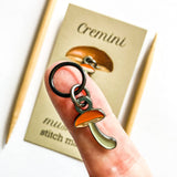Mushrooms SINGLE stitch marker: Round