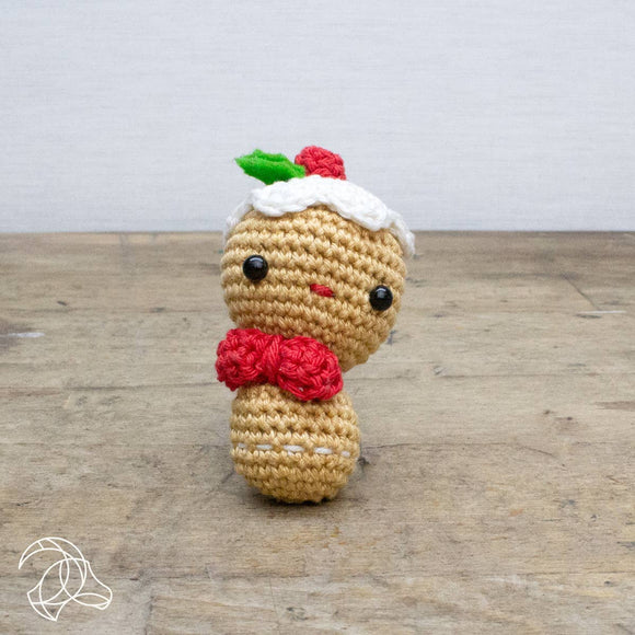 DIY Crochet Kit - Mini Gingerbread Man