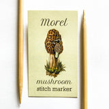 Mushrooms SINGLE stitch marker: Round
