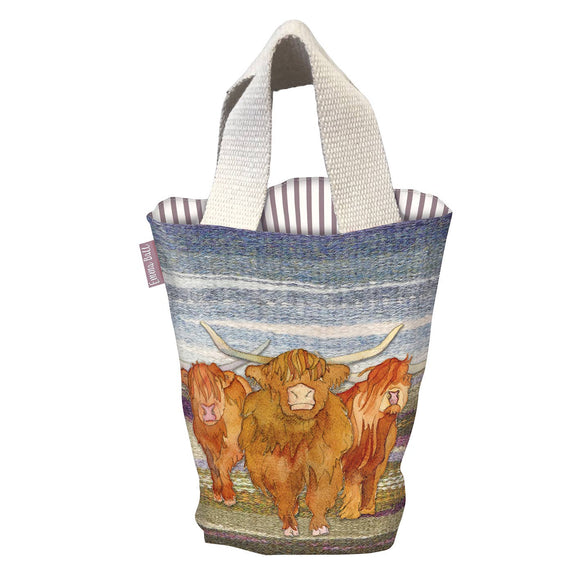 Highland Coos, Small Bucket Bag