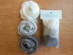 Wool Fiber, Paint Box Wools