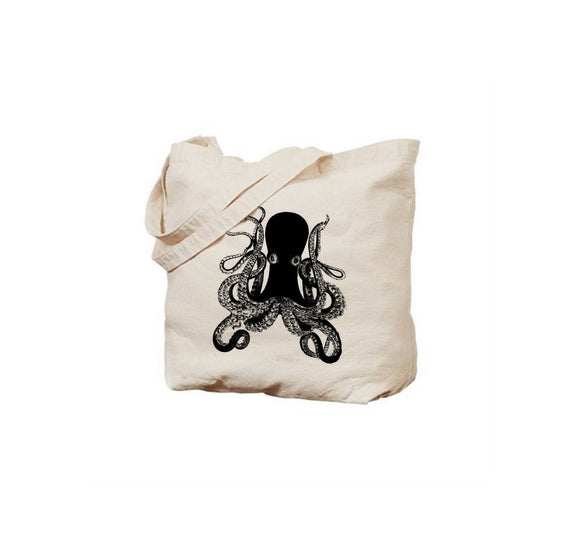 Octopus Tote Bags