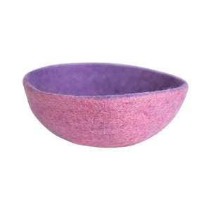 Felt Bowl (Pink/Purple)