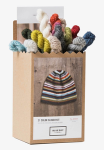 21 Color Slouch Hat Kit, by Blue Sky Fibers
