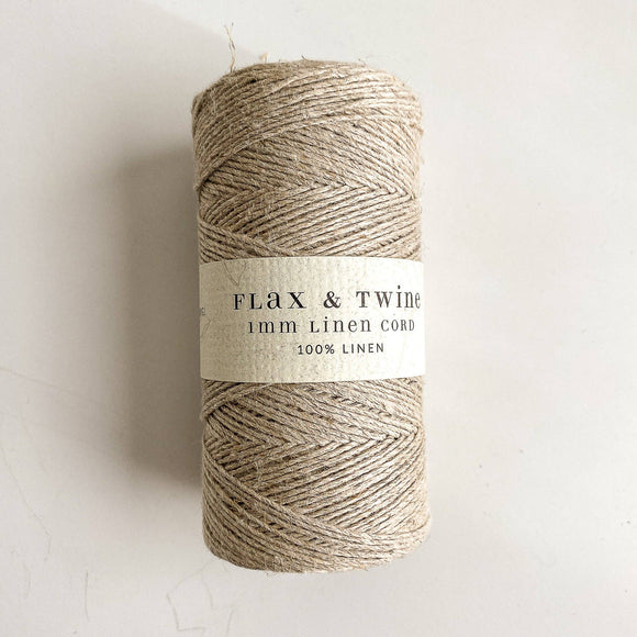 All Natural Flax & Twine Linen Cord / Twine