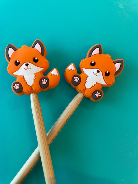 Kawaii Fox Cute Animal Woodland Forest Gifts for Knitters v2
