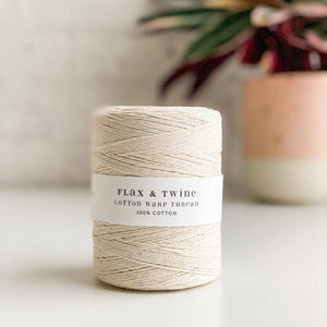 Flax & Twine 3-PLy Ivory Warp Yarn