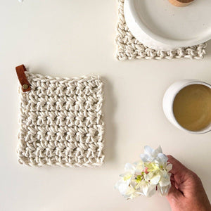 Pauline Flax Potholders