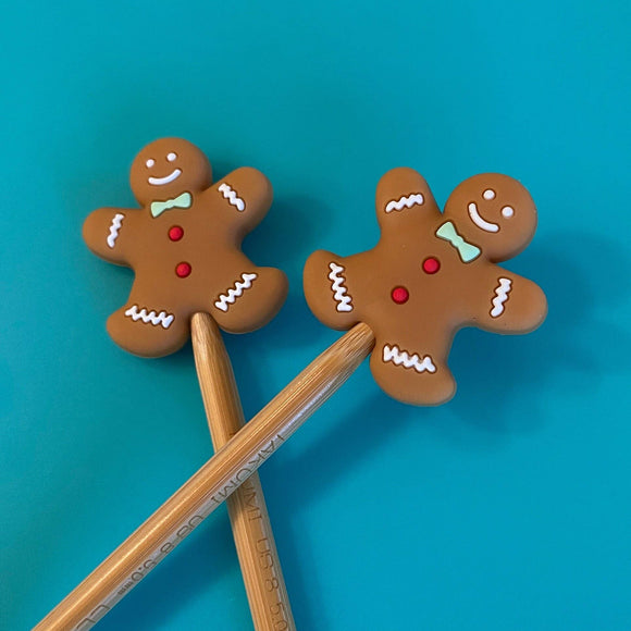 Kawaii Gingerbread Christmas Stocking Silicone Gift