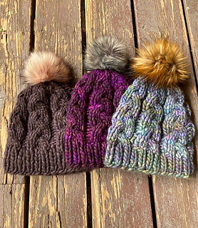 Cozy Cable Hat * Nov 19 (10am to 1:00pm)