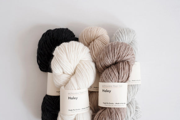 Hailey Yarn Collection, by Echoview Fiber Mill - Chunky Weight
