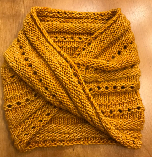 The Mobius Cowl * October 15th * 10am - 12noon