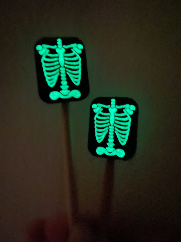 GLOW in the DARK Knitting Needle Point Protectors Knitting