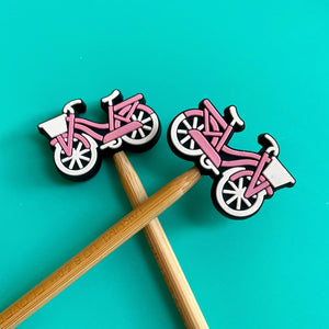 Kawaii Bike Bicycle Cycling Silicone Gift for Knitters