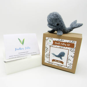 Blue Whale - Needle Felting Kit